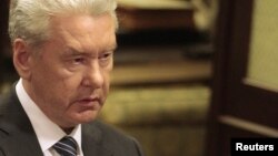 Moscow's Mayor Sergei Sobyanin