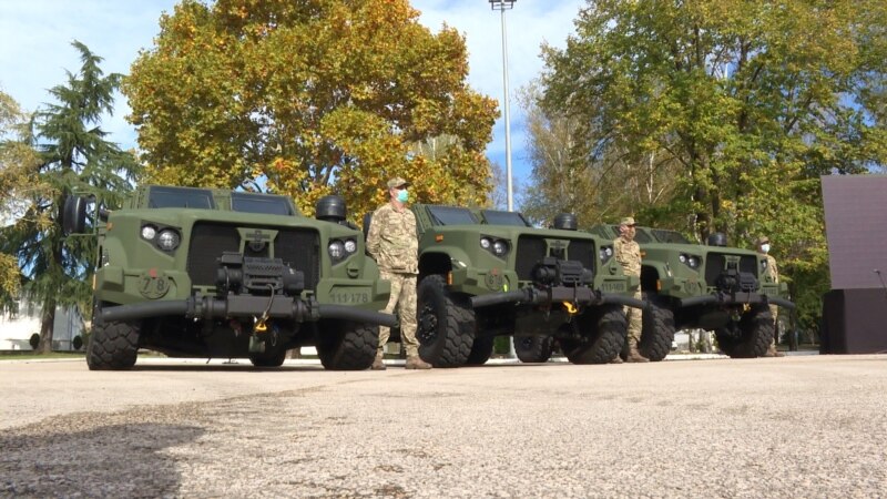 Prvih pet američkih vojnih vozila stiglo u Crnu Goru