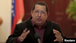 Уго Чавес, президент Венесуэлы. 