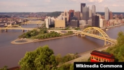 Питтсбург, штат Пенсильвания, панорама города