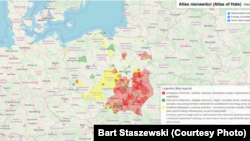 Municipalități din Polonia care au adoptat declarații anti-LGBT