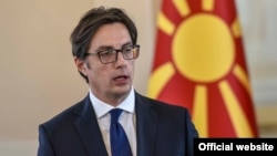 Presidenti i Maqedonisë së Veriut, Stevo Pendarovski.