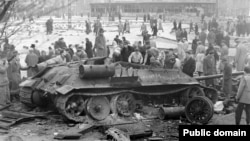 Thousands died during the anti-Soviet revolt in Hungary in 1956. 