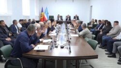 Deputații Adunării Populare votează declarația adresată autorităților de la Chișinău privind alegerile din autonomia găgăuză, Comrat, 22 aprilie 2026