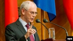 Presidenti i Këshillit Evropian, Herman Van Rompuy.