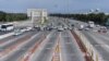 Empty highways in Iran show the potential impact of the coronavirus on the country's economic situation. March 28, 2020