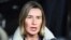 EU foreign policy chief Federica Mogherini (file photo)