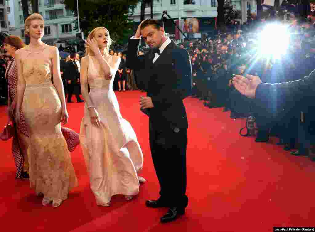 For the past week, Leonardo DiCaprio's (pictured here with fellow actors in 2013) Instagram feed has been overwhelmed with thousands of pleas such as "Leo, please! Help us #savebaikal." So why Leo, and why now?