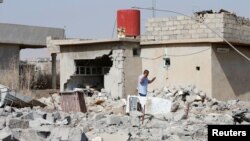 Зруйновані будинки на околиці Мосула, 19 жовтня 2016 року