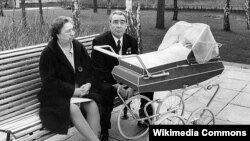 Leonid Brejnev arvadı Viktoriya Petrovna - 1970