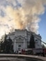 The building that housed the <a href="https://en.wikipedia.org/wiki/Siege_of_Sevastopol_(panorama)" target="_self" class="wsw__a"><strong>Siege of Sevastopol</strong></a> panorama burns after a drone strike in the early hours of June 10, which the Crimean city's Russian-occupation authorities blamed on Kyiv.<br><br>Images showing charred and water-logged sections of the panorama, one of Crimea's most famous artworks, appear to confirm it was severely damaged by the strike.<br>