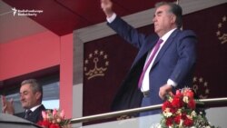 Tajik President Dances In The Persian New Year