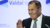 RUSSIA -- Russian Foreign Minister Sergei Lavrov attends a session of the annual Valdai Discussion Club in Sochi, October 2, 2019