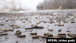 Дорога під Костянтинівкою. ВІдпрацювали мисливці за дронами. Донеччина. 8 січня 2026 року