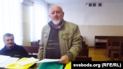 Сяргей Гоўша ў Берасьцейскім абласным судзе.