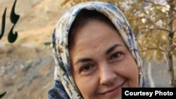 Iranian opposition activist Haleh Sahabi, who died shortly after her father's funeral. 