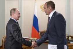 Владимир Путин и Михаил Игнатьев