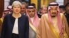 گفت وگوی نخست وزیر بریتانیا با پادشاه عربستان در ریاض 
