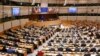 Зал заседаний Европейского парламента в Брюсселе