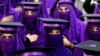 Аўганскія студэнткі на выпускной цырымоніі ў мэдычным інстытуце ў Кандагары, 29 лістапада.