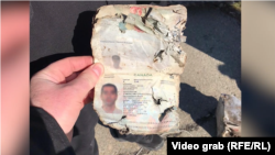 گذرنامه یکی از قربانیان سرنگونی هواپیمای اوکراینی