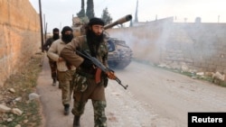 Бойовики радикального ісламістського угруповання «Фронт ан-Нусра» у Сирії, 26 листопада 20114, Алеппо