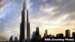 If completed, Sky City will be the world's tallest building.