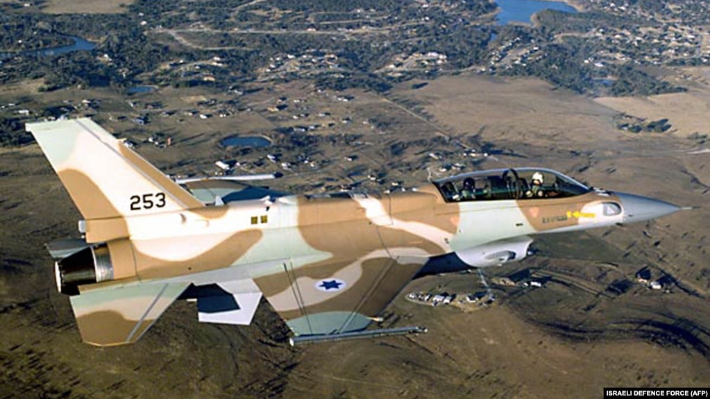 Истребитель F-16 Армии обороны Израиля