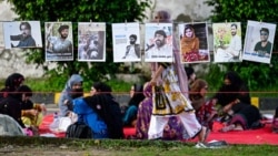 په اسلام اباد کې د جبري لادرکو لپاره يو احتجاجي کمپ - انځور له ارشيفه 