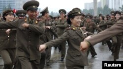 Солдаты армии КНДР