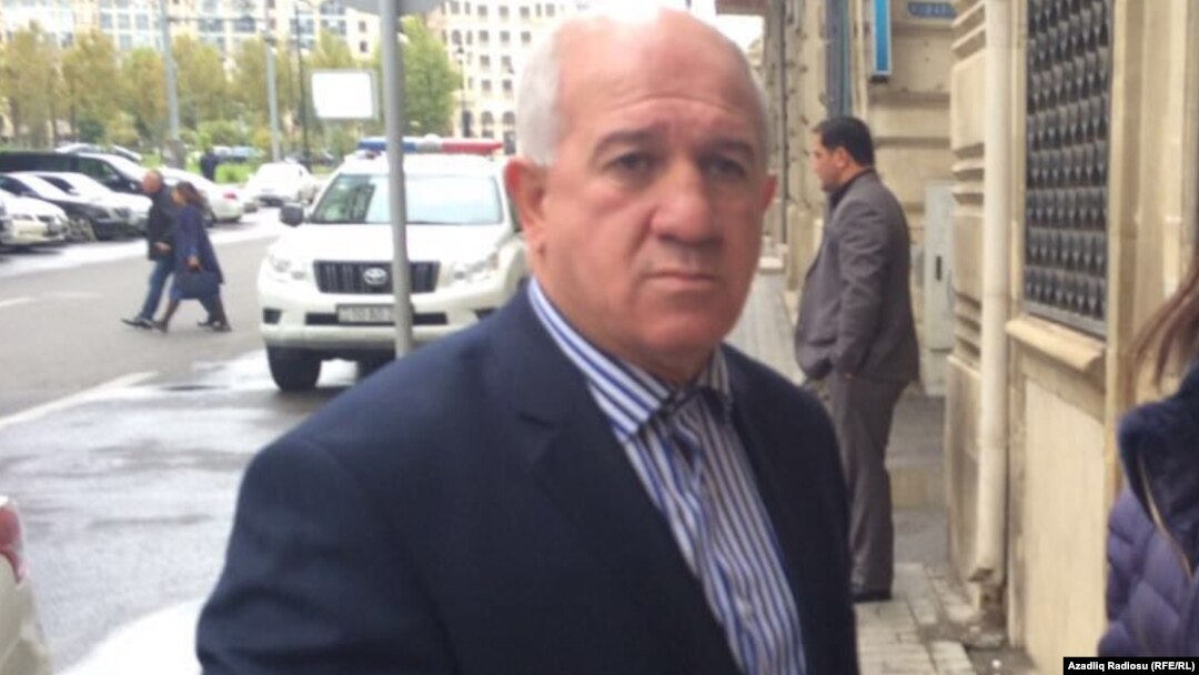 Azerbaijan -- former football player Mashallah Ahmedov and his lawyer Gunay Hajiyeva - 13Oct2016