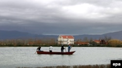 Fshati Dajç në rrethinën e Shkodrës, 12 janar 2010.