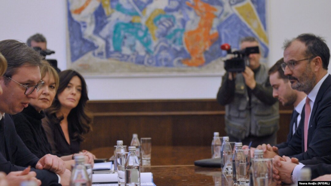 Aleksandar Vučić i Sem Fabrici (arhivska fotografija)