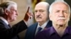 Амэрыканскі прапаведнік Фрэнклін Грэм, Аляксандар Лукашэнка, Валер Карбалевіч. Каляж