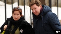 Алексей Козлов с женой Ольгой Романовой
