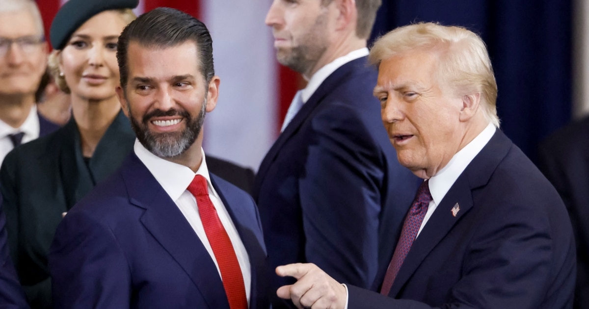 Синът на президента на САЩ Доналд Тръмп – Доналд Тръмп