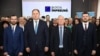 Liderii blocului politic „Împreună”. 