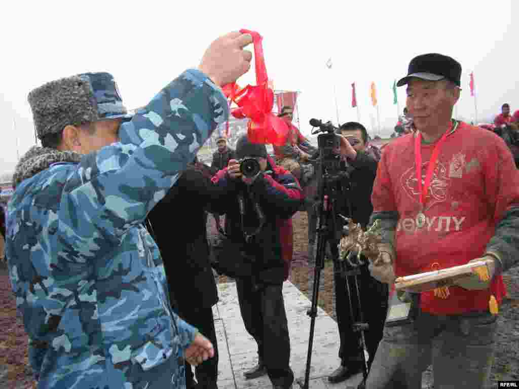 Kyrgyzstan -- National Horses Game Kök-Börü Championship, 23feb2009