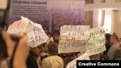 В Петербурге накапливается социальное напряжение вокруг "Охта-центра"