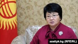 Кыргызстан президенты Роза Отунбаева Азатлыкка әнгәмә бирә
