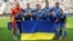 Сборная Украины по футболу перед матчем против сборной Армении, 11 июня 2022 года 