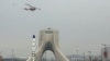 People gathered in Tehran to mark the 31st anniversary of the Islamic revolution on February 11.