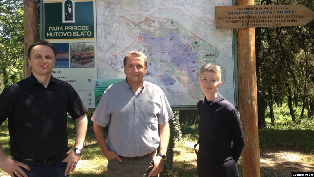 Koordinatori projekta Almir Peštek, Muris Čičić i Jasmina Osmanković
