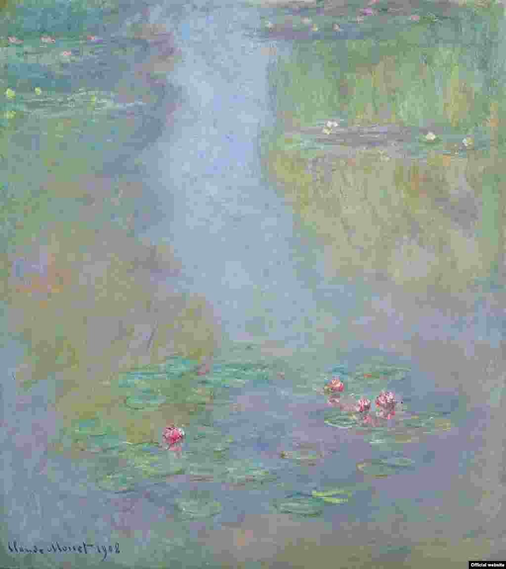 Claude Monet, Nuferi (1908). Fuji Art Museum, Tokyo.