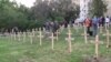 Ukrainian "Heavenly Hundred" commemorated in Prague with a symbolic cemetery CLEAN