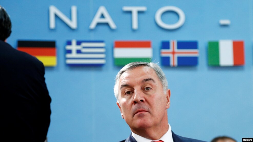 Are Montenegro's pro-Western leaders, including former Prime Minister Milo Djukanovic (pictured), trying to "drag" the Balkan country into NATO against public opinion, as Moscow claims?