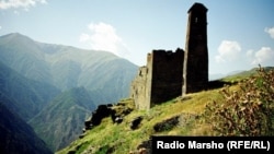 Chechnya --Mountain, tower