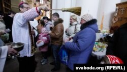 Католики святкують Великдень у Мінську, Білорусь
