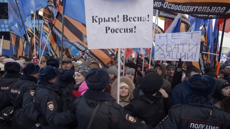 В Грозном митинг в честь аннексии Крыма назвали «принудиловкой»