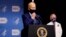 Președintele american, Joe Biden, într-o vizită la Institutul Medical din Bethesda, Maryland, 11 februarie 2021.